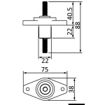 Nodo di derivazione/giunzione cavi Big rosso - immagine 2