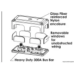Terminali Bus Bar Heavy Duty 6 x 5 mm