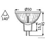 Bulbo ricambio LED HD 4 W 12/24 V - immagine 2