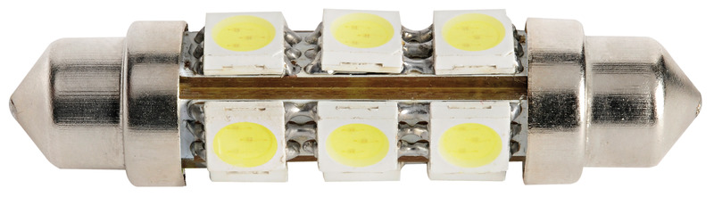 14.300.24-a_NEW10.jpg 2 Lampadine LED a siluro 44 mm 3000 K - immagine 1