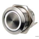 Interruttore FLAT inox ON-OFF 12/24 V bianco