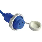 Spina + cavo m 15 bianco 16 A
