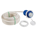 Spina + cavo m 10 bianco 16 A - immagine 2