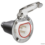 Presa elettrica Cruiser 32 A base e coperchio inox