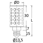 Lampadina LED 12/24 V E14 3,2 W 260 lm - immagine 2