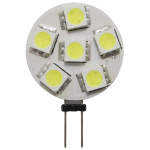 Lampadina 6 LED G4 Ø 24 mm attaco laterale