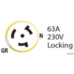 Presa Marinco inox trifase 4 fili - immagine 2