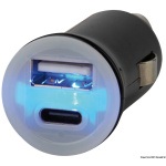 Adattatore presa corrente USB-A + USB-C