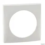 Cornice singola bianca