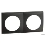Cornice doppia nero antracite