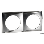 Cornice doppia cromata