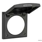 Cornice con coperchio nero antracite