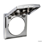 Cornice con coperchio cromata