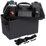 Cassetta batteria power center DELUXE con dual USB