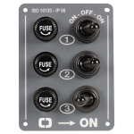 Minipannello 3 interruttori