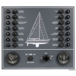 Pannello elettrico a fusibili per barca a vela