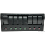 Pannello elettrico PCP Compact 8 interruttori