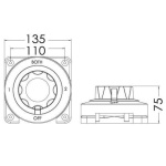 Staccabatteria deviatore Selecta - immagine 2