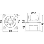 Interruttore/deviatore batterie 300A OFF-1-BOTH-2 - immagine 2
