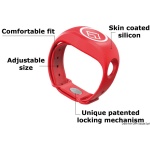 Braccialetto MOB+rosso xBAND