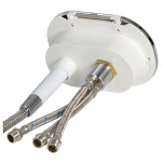 Box doccia bianco tubo nylon 2,5 m