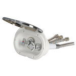 Box doccia con tubo inox 2,50 m