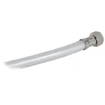 Doccetta Boris cromata tubo PVC 2,5 m