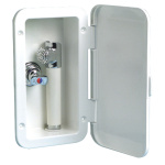 Box doccia con miscelatore tubo PVC 4 m a parete