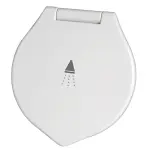 Doccia Elegant bianca tubo PVC 4 m in piano - immagine 2
