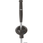 Doccia integrata WHALE Twist Mk2 nera 150x120 mm