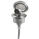 Box Elissa inox con doccia Keji tubo inox 2,5 m