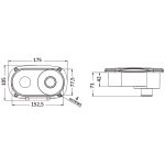 Box doccia Elissa inox-doccia Keji tubo PVC 4m - immagine 2