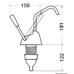 Pompa a mano Whale Flipper MK4 - immagine 2