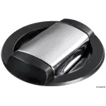 Doccia c/miscelatore Saturn base orizzont.nera