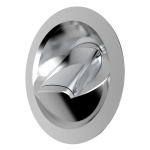 Doccia c/miscelatore Saturn base verticale cromata