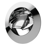 Doccia Saturn solo fredda base verticale Inox