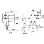 Pompa Nauco 40 1" 1/2 - immagine 2