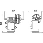 Pompa autoadescante 12 V 15 l/min - immagine 2