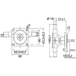 Pompa raffreddamento Nauco 324485 - immagine 2