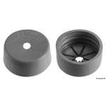 Tappo in plastica per tubo grigio 16.104.40