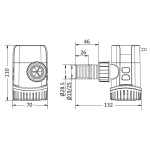 Elettropompa automatica Europump Next Gen G800 12V - immagine 3