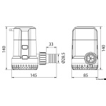 Elettropompa auto Europump Next Gen G1500 12V - immagine 3