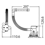 Pompa aeratrice per vasche esche/pescato 12V - immagine 3