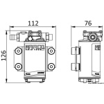 Elettropompa 12V per travaso olio - immagine 2