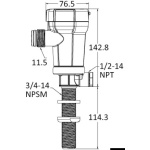 Pompa Rule esterna verticale per pescato - immagine 2