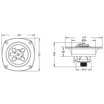 Presa acqua banchina e regolatore di pressione - immagine 3