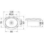 Presa d'acqua ad innesto rapido Elissa - immagine 2