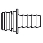 Portagomma diritto Ø mm 19