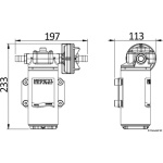 Pompa autoadescante per sistemi AC 12V 26 l/min - immagine 2