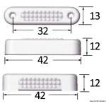 Luce cortesia blu 1w orizz. - immagine 2